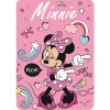Detská deka Minnie Mouse "ME TIME" - ružová