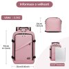 Univerzálny kabínový batoh KONO BPK 2531 - ružový - 20L - 25x20x40 cm