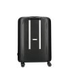 Cestovný kufor na kolieskach bez zipsu Enrico Benetti Chicago - čierny - 96 L