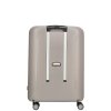 Cestovný kufor na kolieskach bez zipsu Enrico Benetti Chicago - taupe - 96 L