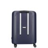 Cestovný kufor na kolieskach bez zipsu Enrico Benetti Chicago - navy - 96 L