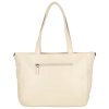 Dámska shopper taška Enrico Benetti Romy - biela - 43x30 cm