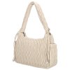 Dámska kabelka cez rameno Charm London West End - béžová - 24x30 cm