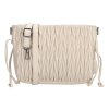 Dámska crossbody kabelka Charm London West End - béžová - 25x20 cm