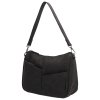 Dámska menšia kabelka cez rameno Beagles Lourenza - čierna