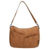 Dámska menšia kabelka cez rameno Beagles Lourenza - camel