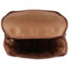 Kožený batoh Hide & Stitches Japura - 18,5 L - koňakový - 46x29x14 cm