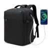 Cestovný batoh na notebook 15,6" Kono 24 L - čierny - 40x30x20 cm