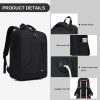 Moderný batoh na notebook 15,6" Kono - 22L - čierny