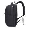 Moderný batoh na notebook 15,6" Kono - 22L - čierny