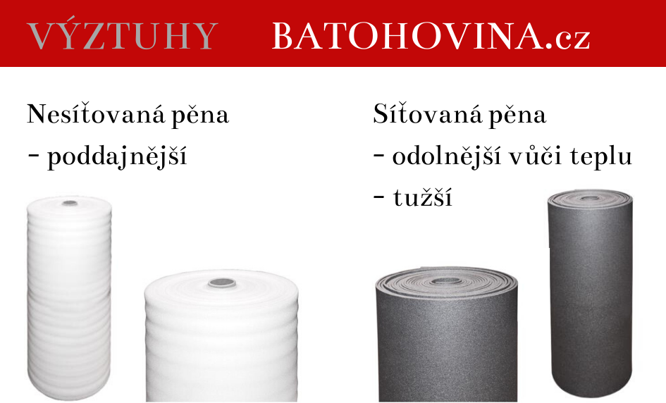 Pěnové výztuhy