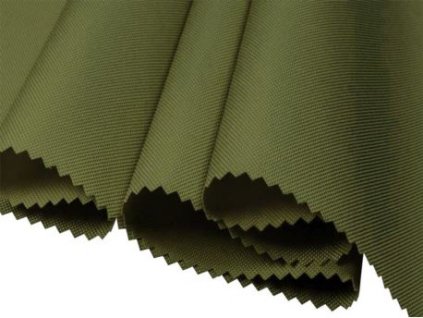 polyesterova tkanina 600d pu olivova 160 cm 1 m