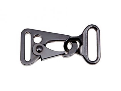 kovova karabina 24 mm 0325 0198 cerny polysk