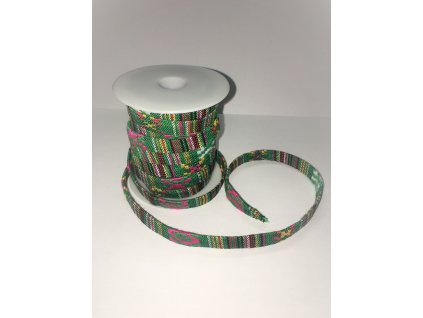 Dekorační pásek 10mm - Zelený