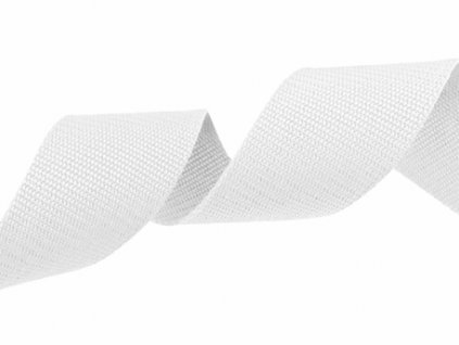 polypropylenova nosni tasma 25 mm 13 mm bila 501 (2)