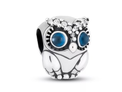 stribrny privesek sova zdobeny kubickou zirkonii p 1ccaec.webp.big