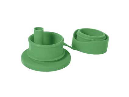 Pura silikonovy sportovy uzaver so slamkou Moss BMS1C 850038571504