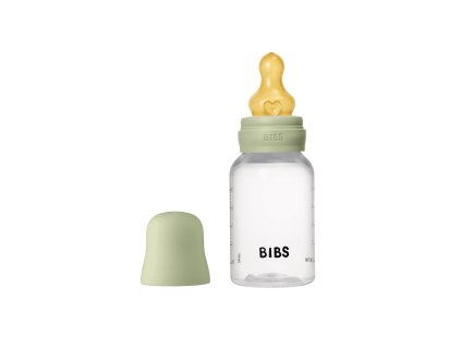 BIBS antikolikova dojcenska flasa s kaucukovym cumlikom 150ml Sage 5016250 5713795265350