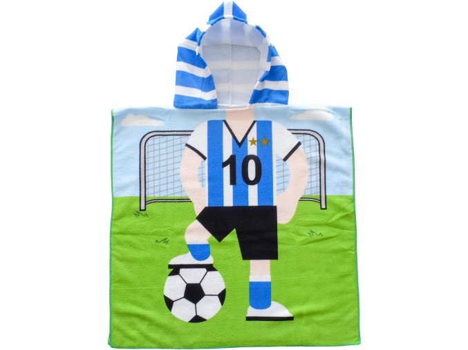 1 detsky poncho rucnik fotbalista