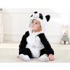 Plyšový overal pro miminka - panda