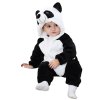 Dětský plyšový overal panda