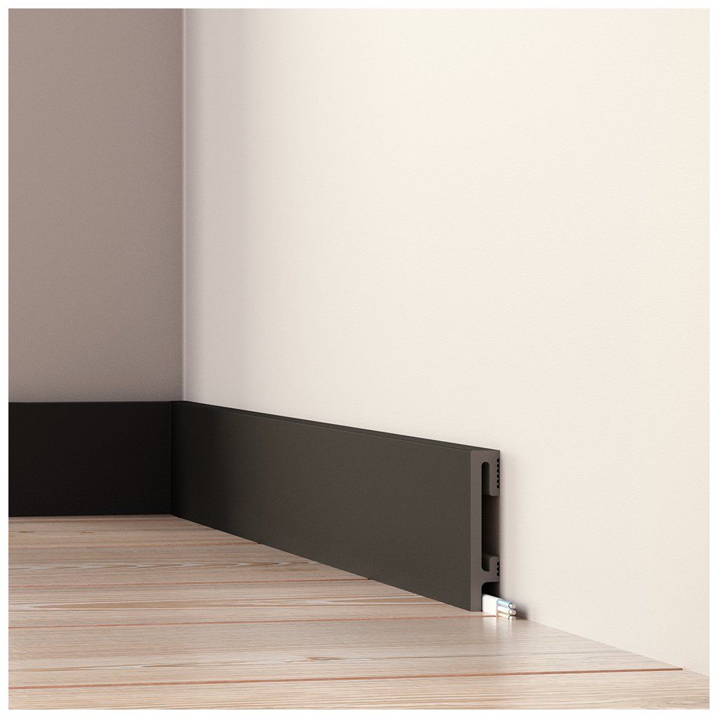 Soklová lišta Durofit PF081B černá