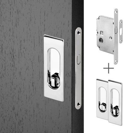 2394 1 act set pro posuvne dvere hr wc chrom