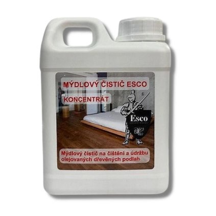 Esco mýdlový čistič na olejované podlahy