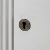Buster and Punch hardware euro cylinder smoked bronze square