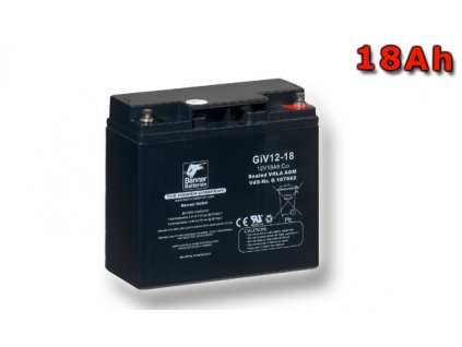 Stand by Bull Bloc GiV 12-18, 18Ah, 12V