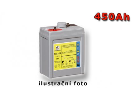 Stand by Bull Cell SCG 2-450, 450Ah, 2V