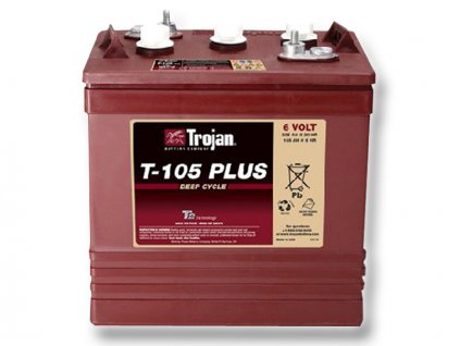 Trakční baterie Trojan T 105 Plus, 225Ah, 6V