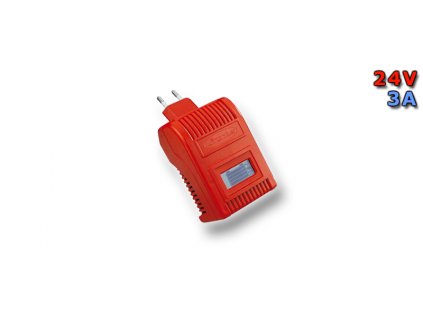 Nabíječka Banner Acctiva Easy 2403, 24V, 3A (včetně nabíjecího kabelu a uni. zásuvky)