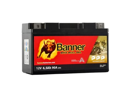 Motobaterie Banner Bike Bull GEL 50601, GT7B-4 (YT7B-BS), 12V - 6Ah