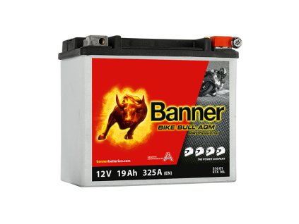 Motobaterie Banner Bike Bull AGM PRO ETX 16L, 19Ah, 12V