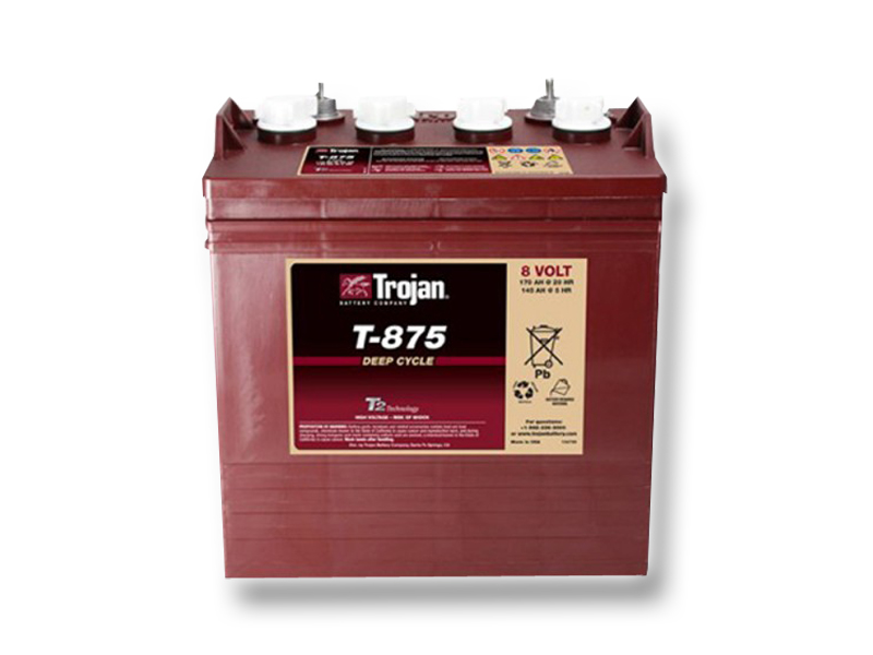 Trakční Baterie Trojan T 875 170ah 8v Battery Expert