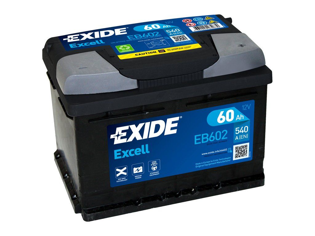 Exide eb602 аккумулятор