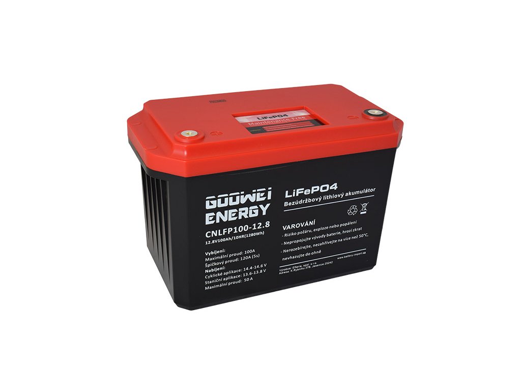 GOOWEI ENERGY 12V 72Ah 680A GE72 od 1 515 Kč - Heureka.cz