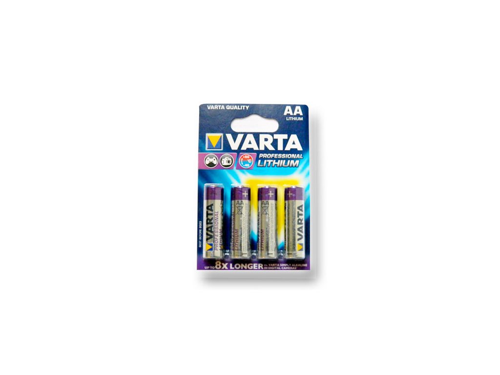 VARTA Lithium Professional článek 1.5V, AA (6106)