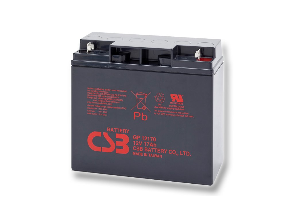 CSB Baterie GP12170, 12V, 17Ah