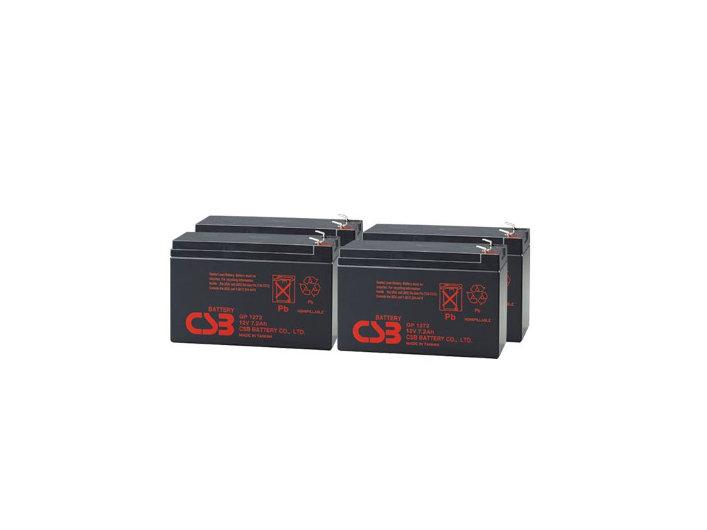 CSB baterie APC RBC8 (4ks CSB GP1272 F2) - neoriginální