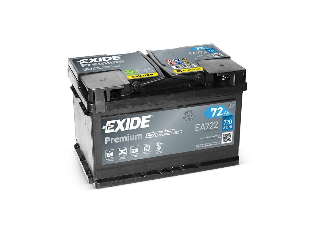 Аккумулятор exide ea722 характеристики