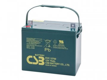 Baterie CSB EVX12750, 12V, 75Ah