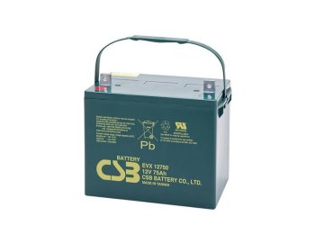 Baterie CSB EVX12750, 12V, 75Ah