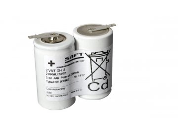 Baterie pro nouzová světla, osvětlení SAFT 2,4V 4000mAh vysokoteplotní (2SBSVTD)