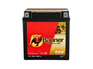 Motobaterie Banner Bike Bull GEL 53001, GT30-3 (YIX30L), 12V - 30Ah