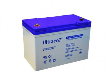 Ultracell UCG85-12 (12V - 85Ah), VRLA-GEL trakční baterie