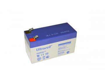 Ultracell UL1.3-12 (12V - 1,3Ah), VRLA-AGM záložní baterie