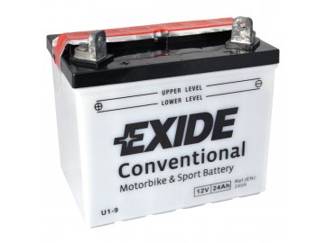 Baterie EXIDE BIKE Conventional 24Ah, 12V, U1-9