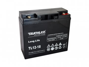 TRIATHLON LL12018 (12V - 18Ah) Záložní baterie "long life"